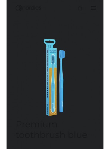 Premium toothbrush blue 6580 Soft